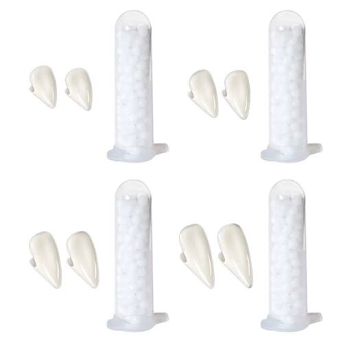 Halloween Vampire Fangs Fake Teeth with Teeth Glue Zombie Ma