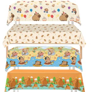 Capybara Birthday Tableclo Birthday Fecoration Capybara Tabl