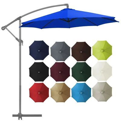Garden Umbrella Replacement Canopy 6/8Ribs Awning Stall Umbr
