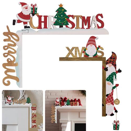 New Christmas Decorations Three-dimensional Wooden Christmas