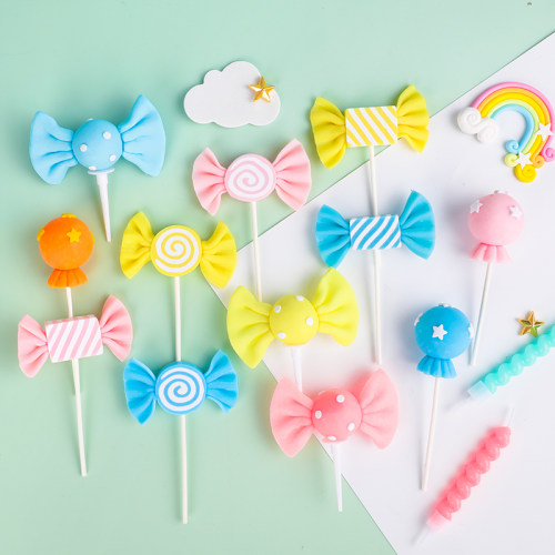 Baking Cake Decoration Lovely Dessert Soft Clay Plugin