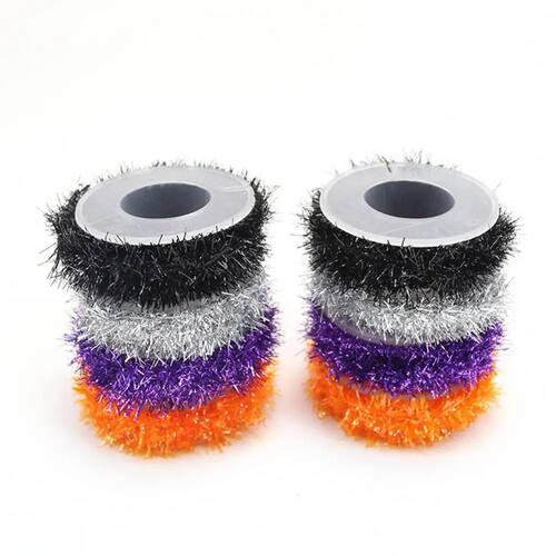 Halloween Colorful Ribbon Garland Tel Hanging Rattan Christm