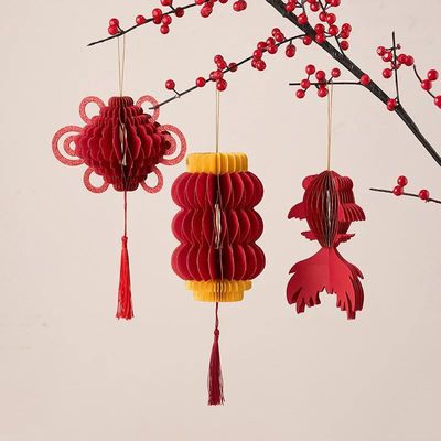 2026 Chinese  New Year Hanging  Decoraiton  Hores Year  Spri