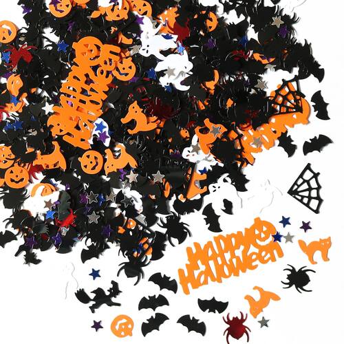 Halloween Table Confetti Happy Halloween Confetti Pumpkin Sp