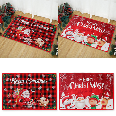 Christmas Door Mat Outdoor Carpet Merry Christmas Decoration