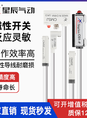 星辰气缸磁性开关D-M9N/A93/F8B/C73/DMSG-020/CMSH/CMSE/CS1-J/F