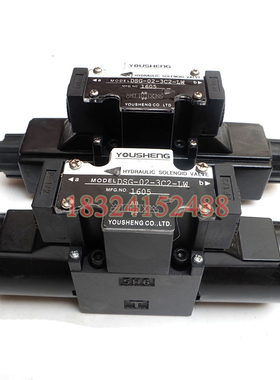 SWH-G02-C2-10-20 YOUSHENG液压电磁换向阀 接线盒DSG-02-3C4-LW