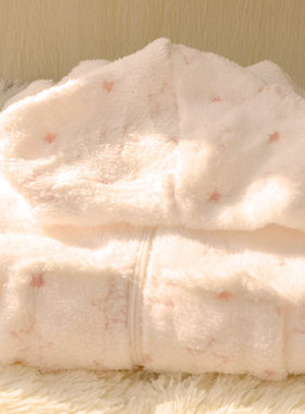 亏本清仓 大码2-6岁中大童造型哈衣睡衣 春秋珊瑚绒超柔软家居服