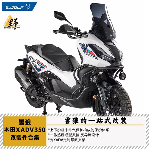 雪狼本田ADV350改装件合集