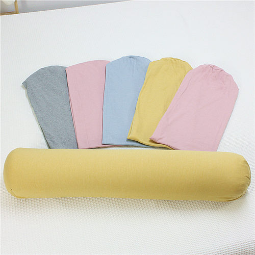 针织棉圆柱形抱枕套糖果套