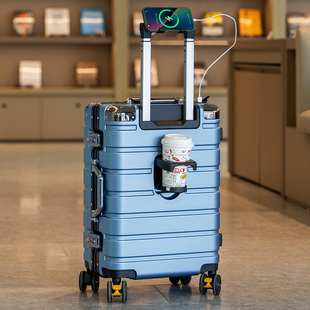超大容量行李箱28寸加厚结实耐用铝框拉杆箱女旅行箱万向轮男皮箱