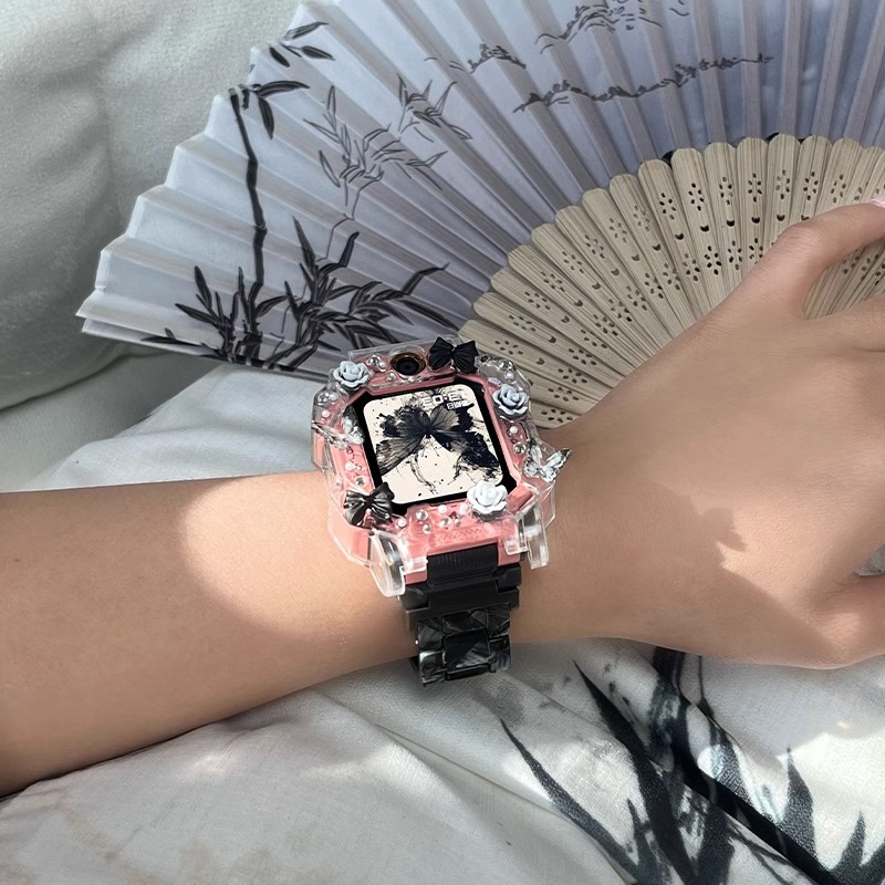 Z10Z9Z7S表带山茶花DIY保护壳