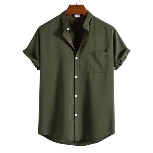 summer shirts for men man tshirts shirt new 夏威夷衬衫男大码