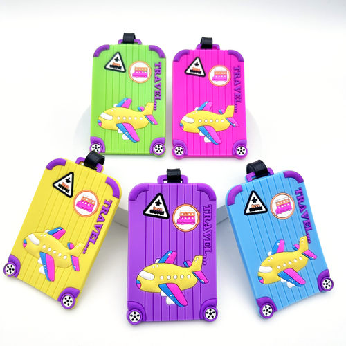 Newest Cute 26 Letters Luggage Travel Accessories Tag Silica