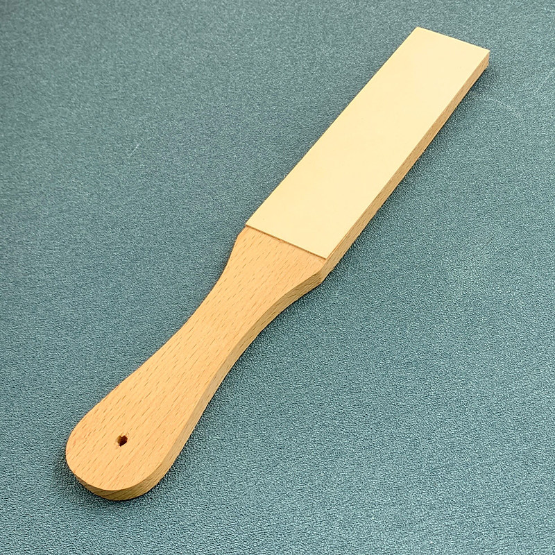 厨房双面磨刀木柄手持厨房菜刀