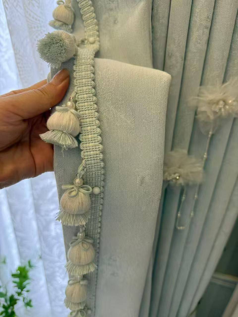 新款窗帘花边法式复古风白色小花刺绣装饰立边家纺辅料零剪,居家布艺,花边/蕾丝,淘宝优惠券,粉丝福利购,淘宝优惠卷