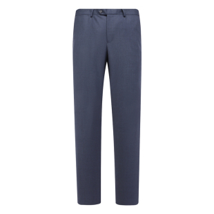 79.9％绵羊毛深蓝色直筒西裤 J1691鸟断码 职业装 男士 清仓早秋薄款