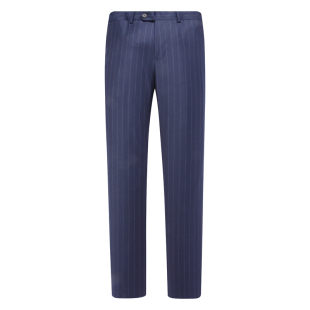 中腰单西裤 J1680鸟断码 97.3％绵羊毛深蓝色职业装 男士 清仓春秋款