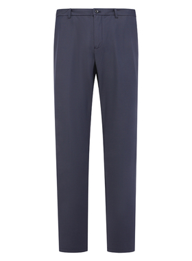 SA18萨BA蒂N断码清仓春秋男士商务休闲通勤百搭深蓝色弹力直筒裤