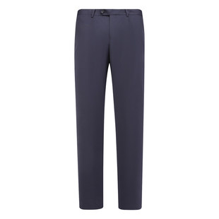 绵羊毛桑蚕丝混纺西裤 J1676鸟断码 百搭黑色职业装 男士 清仓春秋款