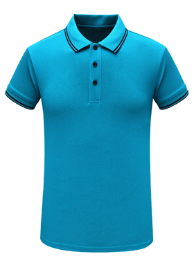 H824换季断码清仓夏季中年男士简约百搭全棉商务休闲翻领短袖T恤