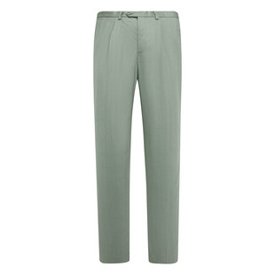 PL169皮断码清仓春秋款中年男士商务休闲中腰宽松直筒羊毛单西裤