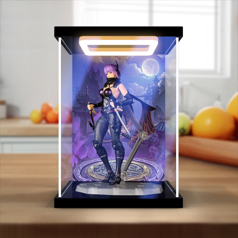 透明展示盒适用转轮科技 惊奇山口 绫音 海洋堂 可动手办模型手办