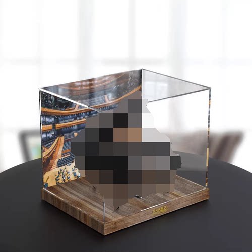 适用钢琴透明收纳展示盒
