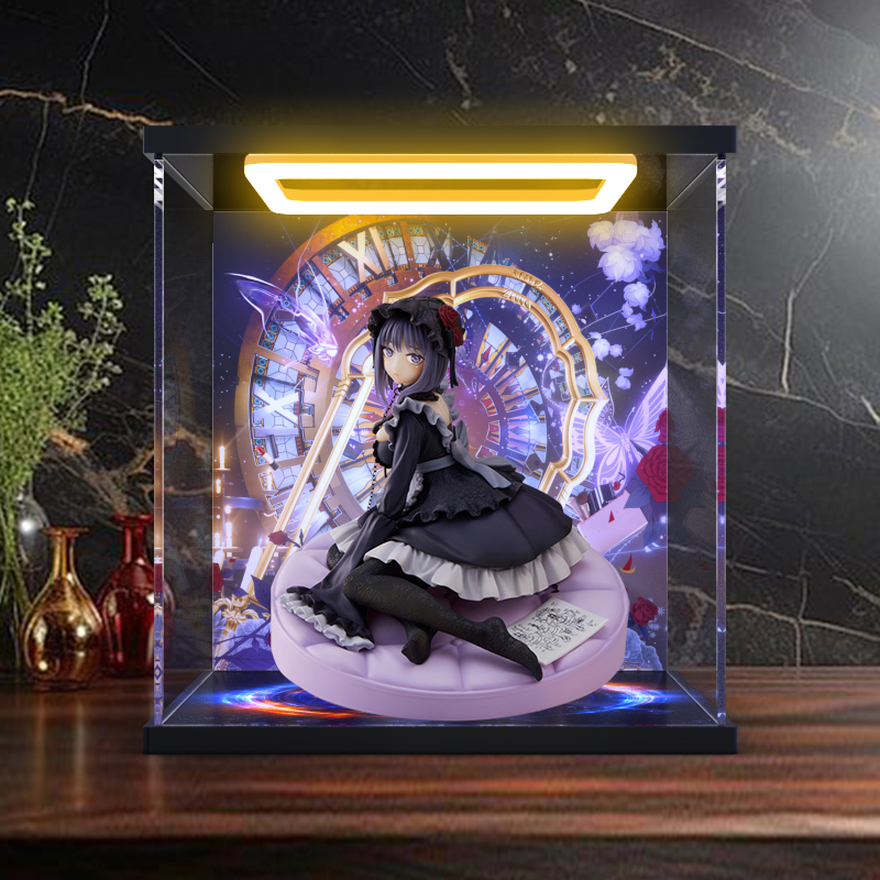 适用TAiTO 艺术家 更衣人偶 喜多川海梦 黑江雫手办防尘罩展示盒