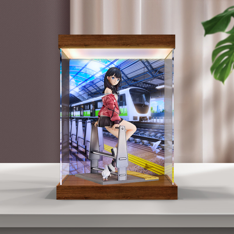 灯光展示盒适用于 GSAS 古立特 碧蓝航线 宝多六花晴空车站手办