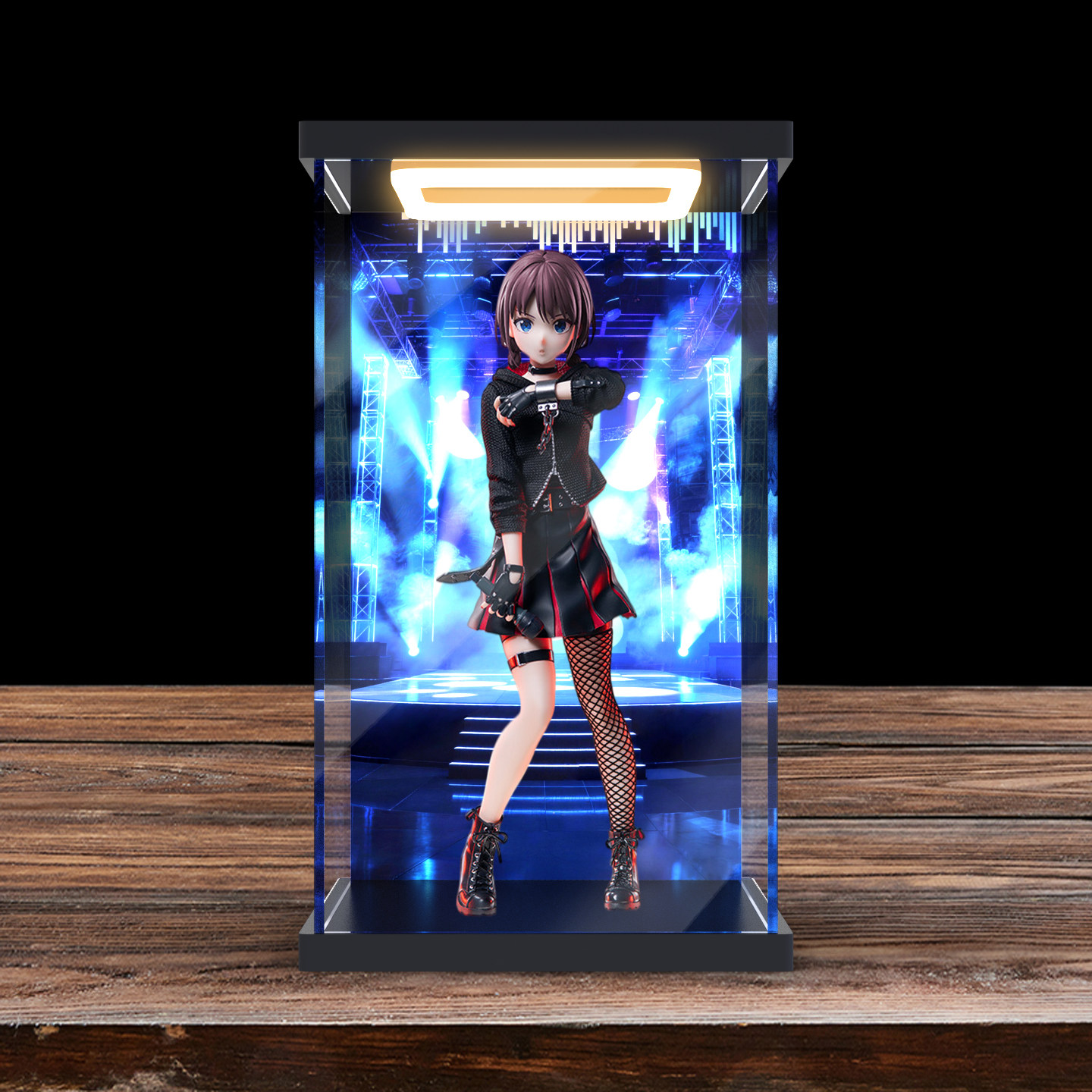 川帝适用世嘉 XSTELLAR 少女乐队的呐喊 井芹仁菜 手办展示盒防尘图片