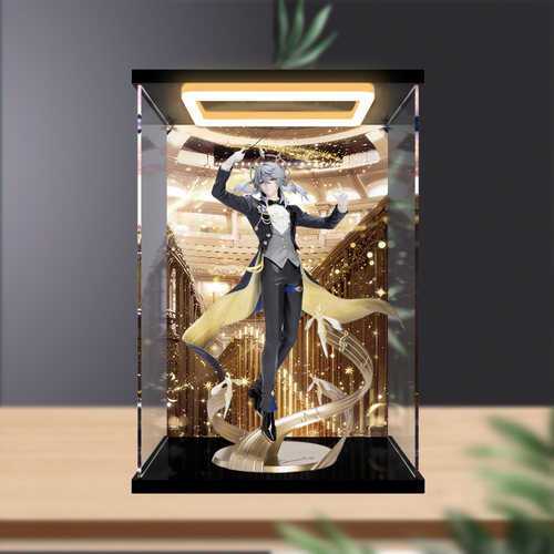 川帝适用Myethos Gift+ 星期日 星铁LIVE 手办亚克力回灯展示盒