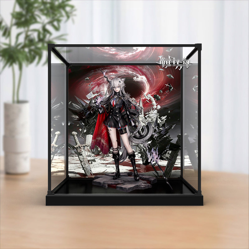 川帝适用Myethos 明日方舟 荒芜拉普兰德 手办亚克力展示盒图片
