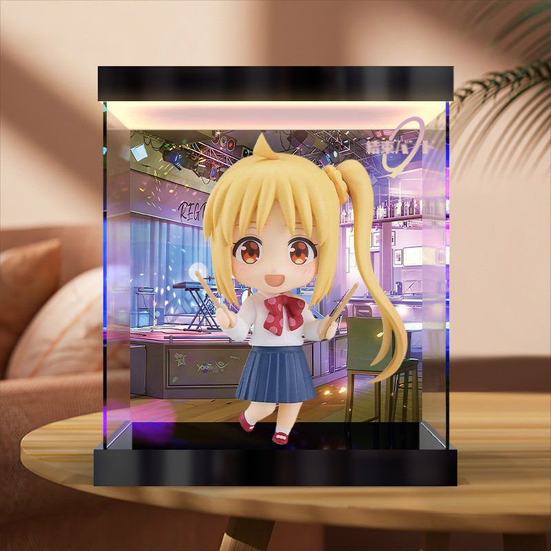 川帝适用GSC 孤独摇滚! 伊地知虹夏 粘土人 手办灯箱款展示盒图片