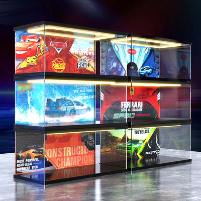 川帝适用speed2026赛车77253 77254 77255等系列防尘回型灯展示盒