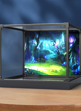 亚克力展示盒适用ICONS系列10375驯龙高手无牙仔积木模型合金款