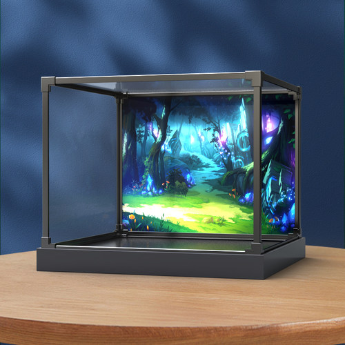 亚克力展示盒适用ICONS系列10375驯龙高手无牙仔积木模型合金款