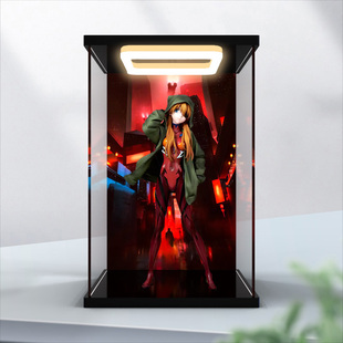 灯光展示盒适用alter新世纪福音战士新剧场版 明日香外套版手办