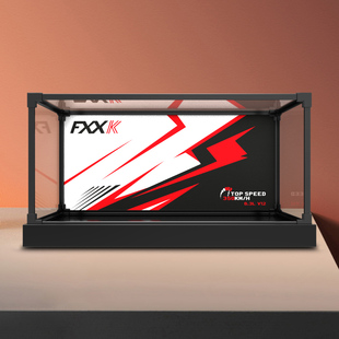 透明亚克力展示盒适用42212机械组法拉利FXX K赛车积木玩具防尘罩