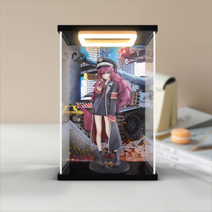 川帝适用APEX 蔚蓝档案 伊吕波 1/7比例手办模型高清回型灯展示盒
