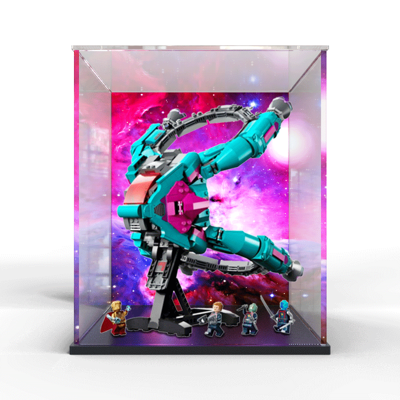 76255漫威新守护者飞船展示盒