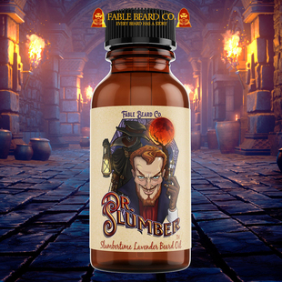 Dr. Slumber薰衣草橙花香草豆香氛锁水滋润胡须油 beard Fable