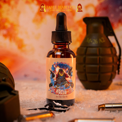 Fable beard co-The Polarizer薄荷热可可糖粉炼乳香氛强韧胡须油