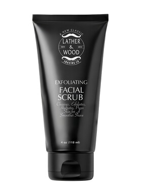 Lather&Wood男士面部磨砂膏118ml