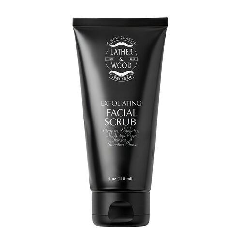 Lather&Wood男士面部磨砂膏118ml