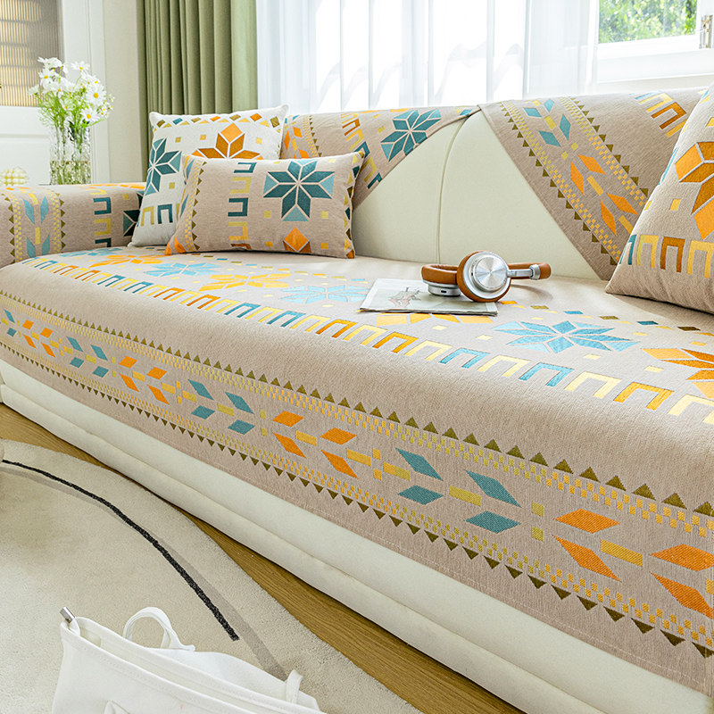 沙发垫四季通用防滑雪尼尔北欧简约沙发套罩2024年新款沙发盖布巾,居家布艺,沙发垫,淘宝优惠券,粉丝福利购,淘宝优惠卷