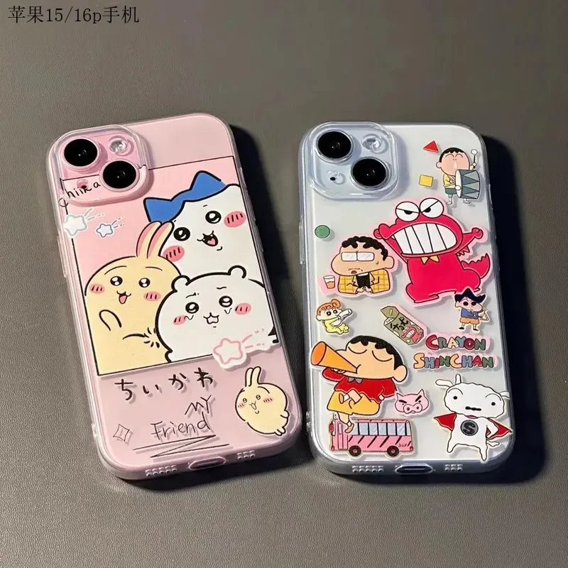 三只吉卡哇可爱插画手机壳苹果