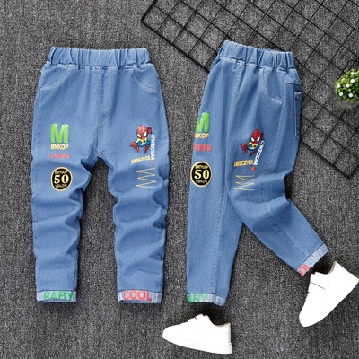 小童长裤男童牛仔裤新款