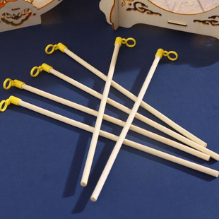 灯笼手提杆配件木棍花灯杆竹条提手杆莲花灯diy材料手工流苏吊穗