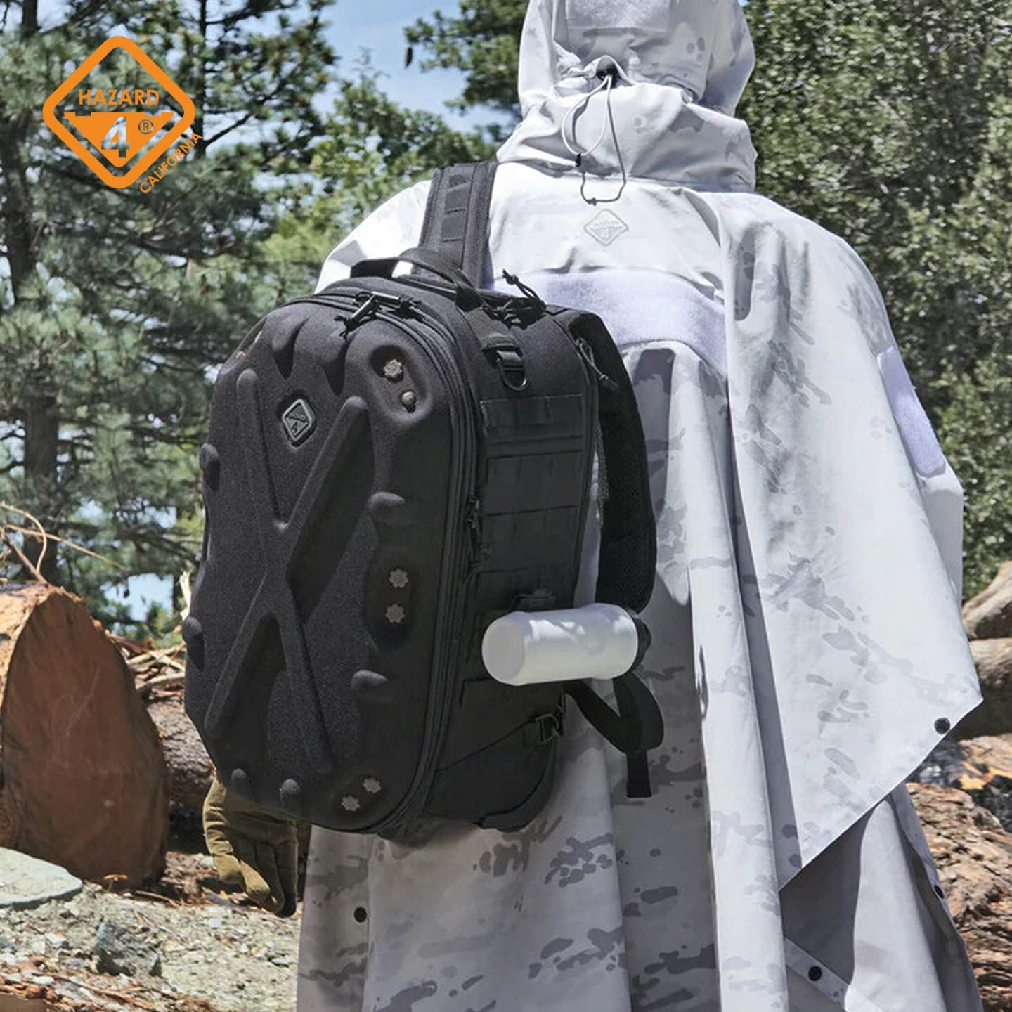 Hazard4危机4户外摄影拉杆双肩包LUG-ASTK出差旅行拉杠箱佳能富士相机双肩包防水多功能大容量滚轮手提登机包